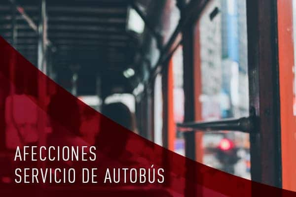 AFECCIONES DE AUTOBUS