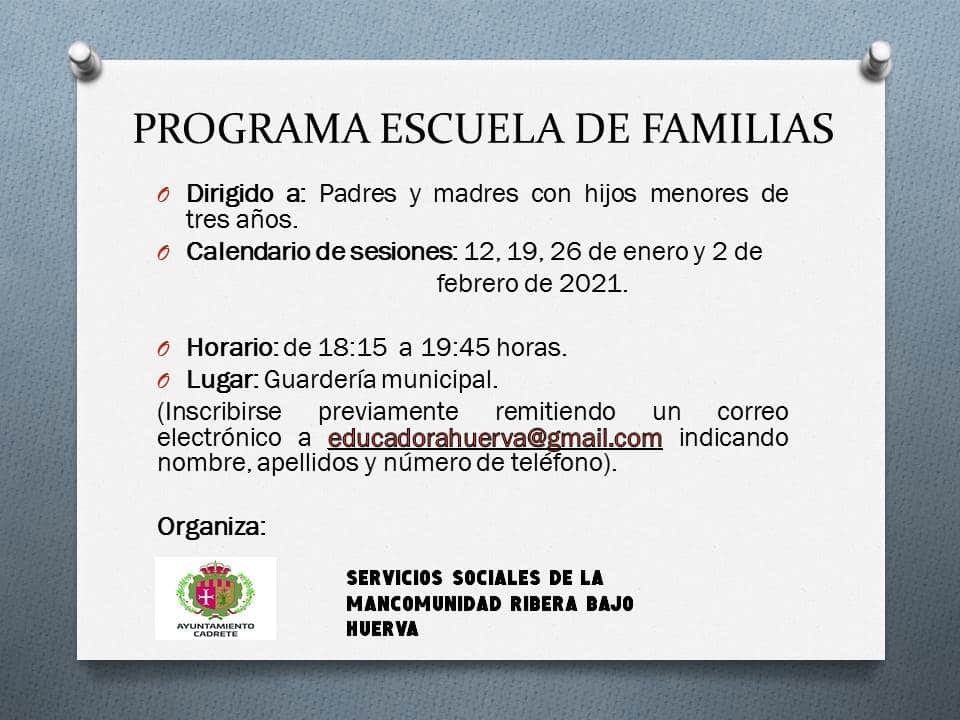 escuela de familias