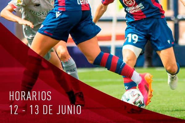 Horarios 12-13 de junio