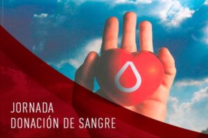 Cartel informativo Jornada de donación de sangre