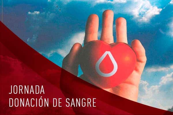 Cartel informativo Jornada de donación de sangre