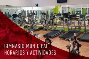 horarios y actividades del gimnasio municipal de Cadrete