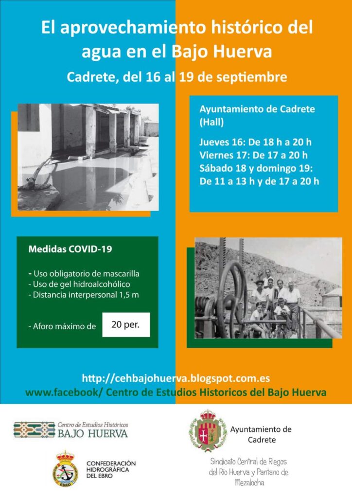 Aprovechamiento histórico del agua en el bajo Huerva
