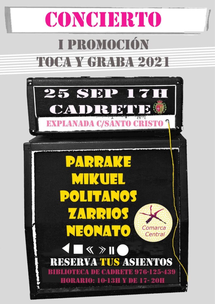 Concierto de la I Promoción Toca y Graba 2021