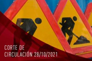 Destacada de corte de circulación