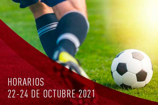 Horarios 22-24 de octubre