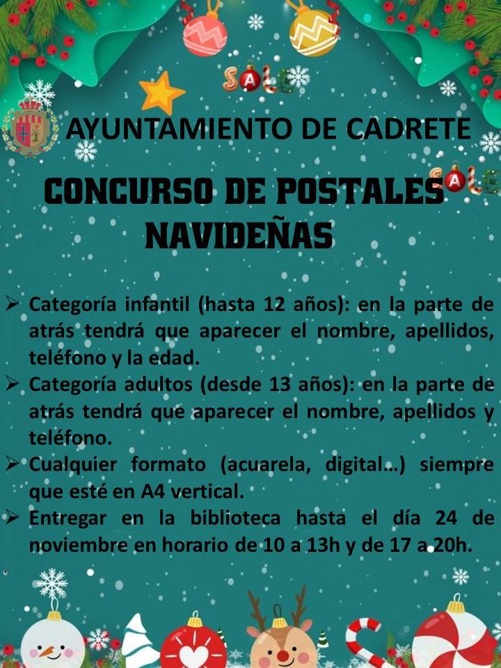 Concurso de postales navideñas