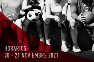 Horarios 20-21 noviembre 2021