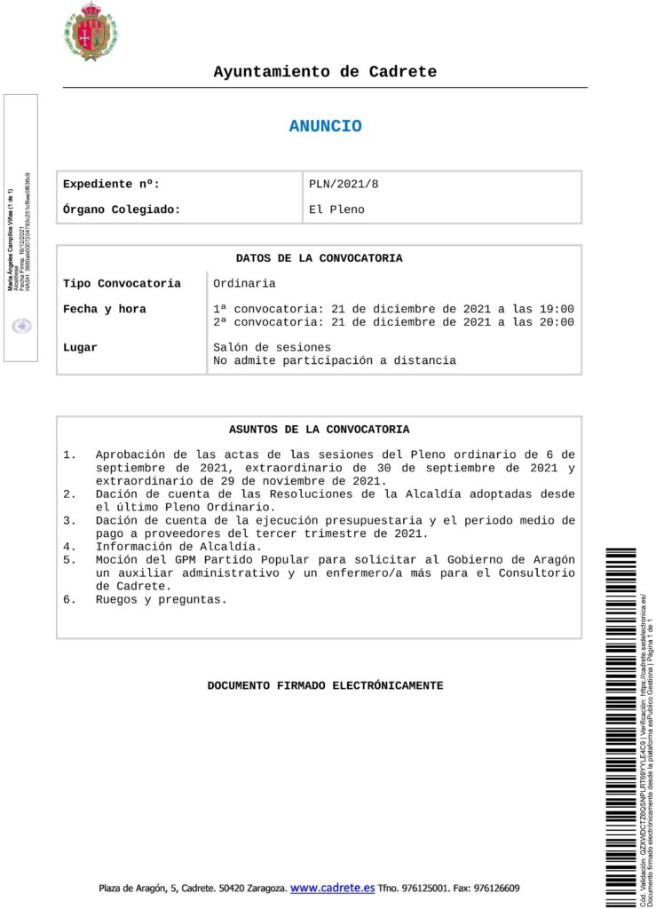 Anuncio_convocatoria_pleno_21-12-21