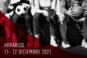 HORARIOS 11-12 DICIEMBRE 2021