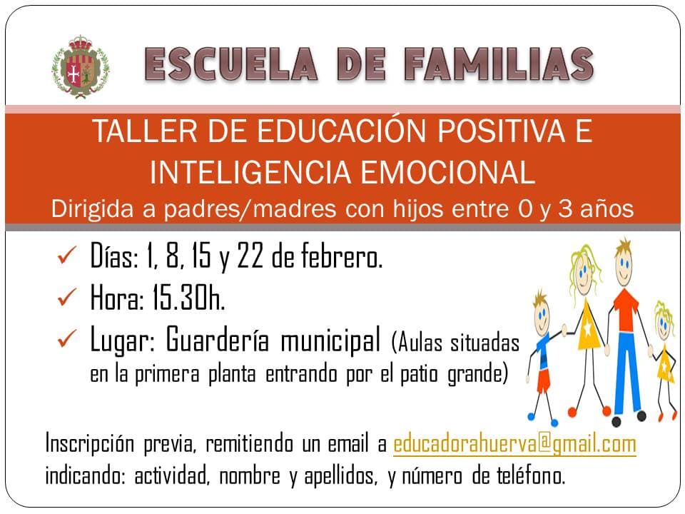 Cartel de la Escuela de Familias