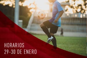 Horarios 29-30 de enero 2022