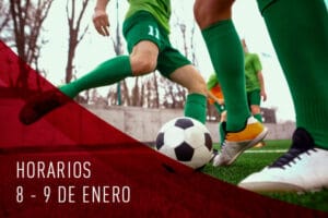 Horarios partidos 8-9 enero
