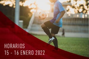 Horarios 15-16 enero 2022