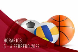 Horarios 5-6 febrero 2022
