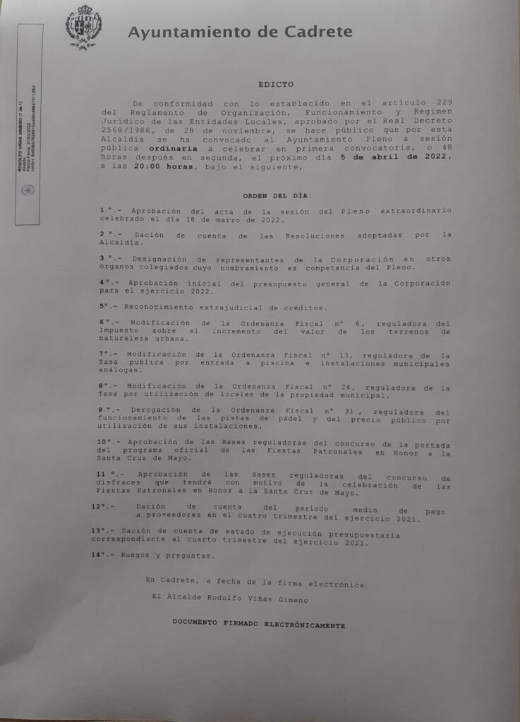 Edicto abril