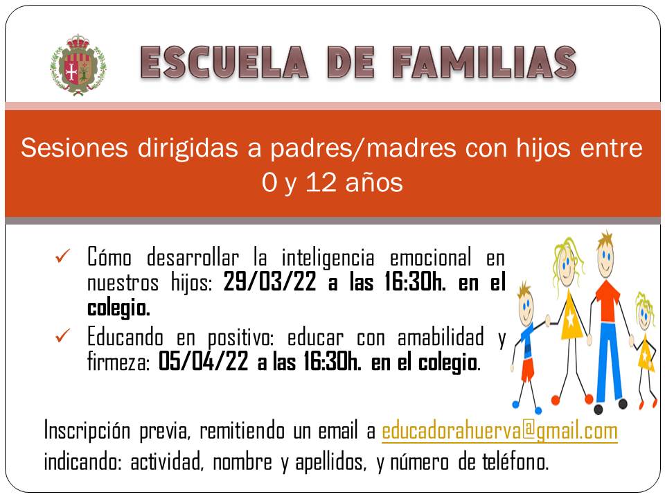 Escuela de familias 0 y 12 años