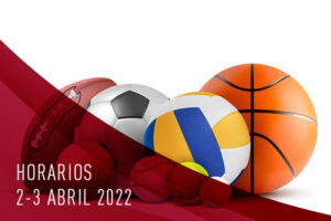Horarios 2-3 de abril 2022