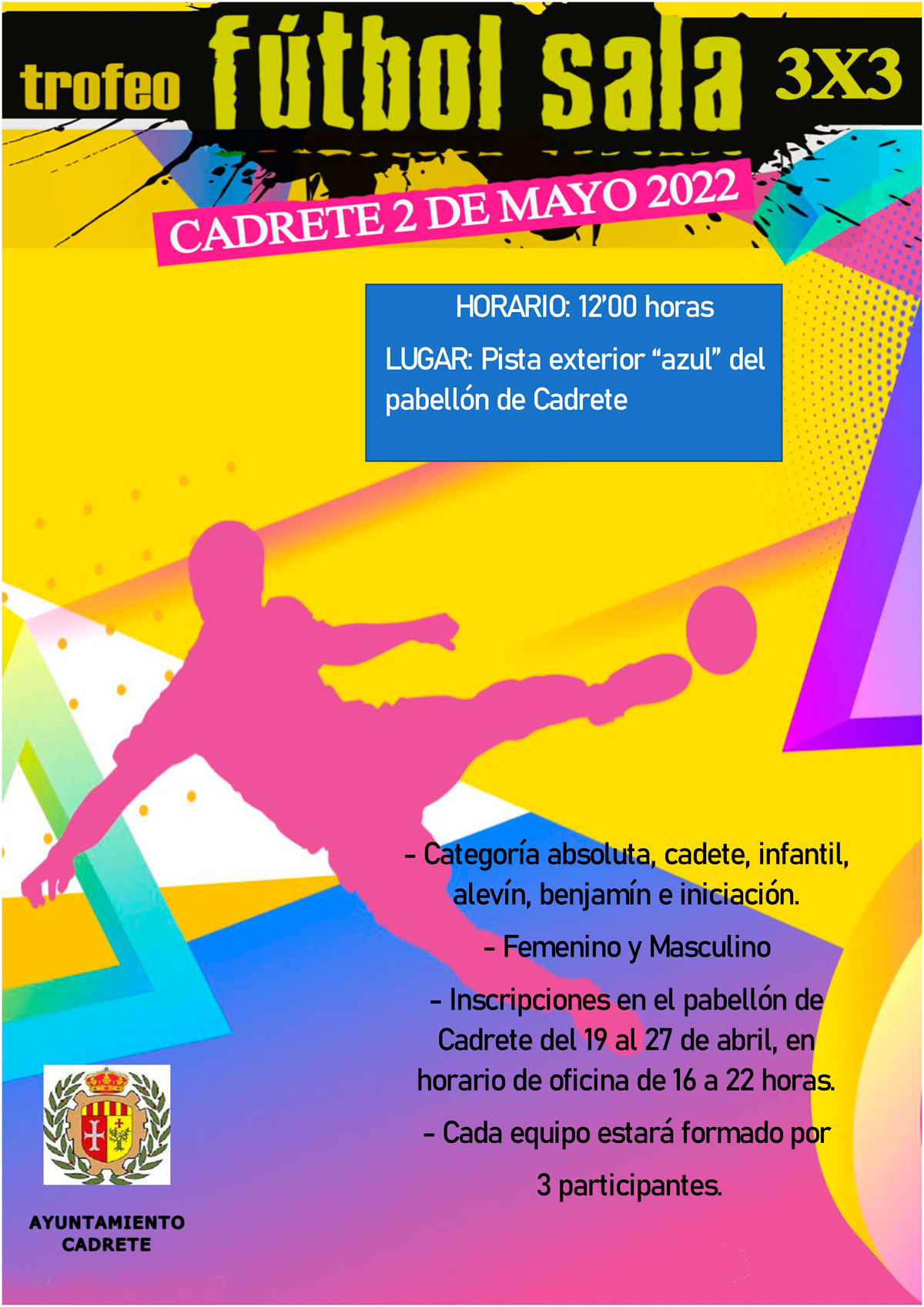 Torneo fútbol 3x3 2022