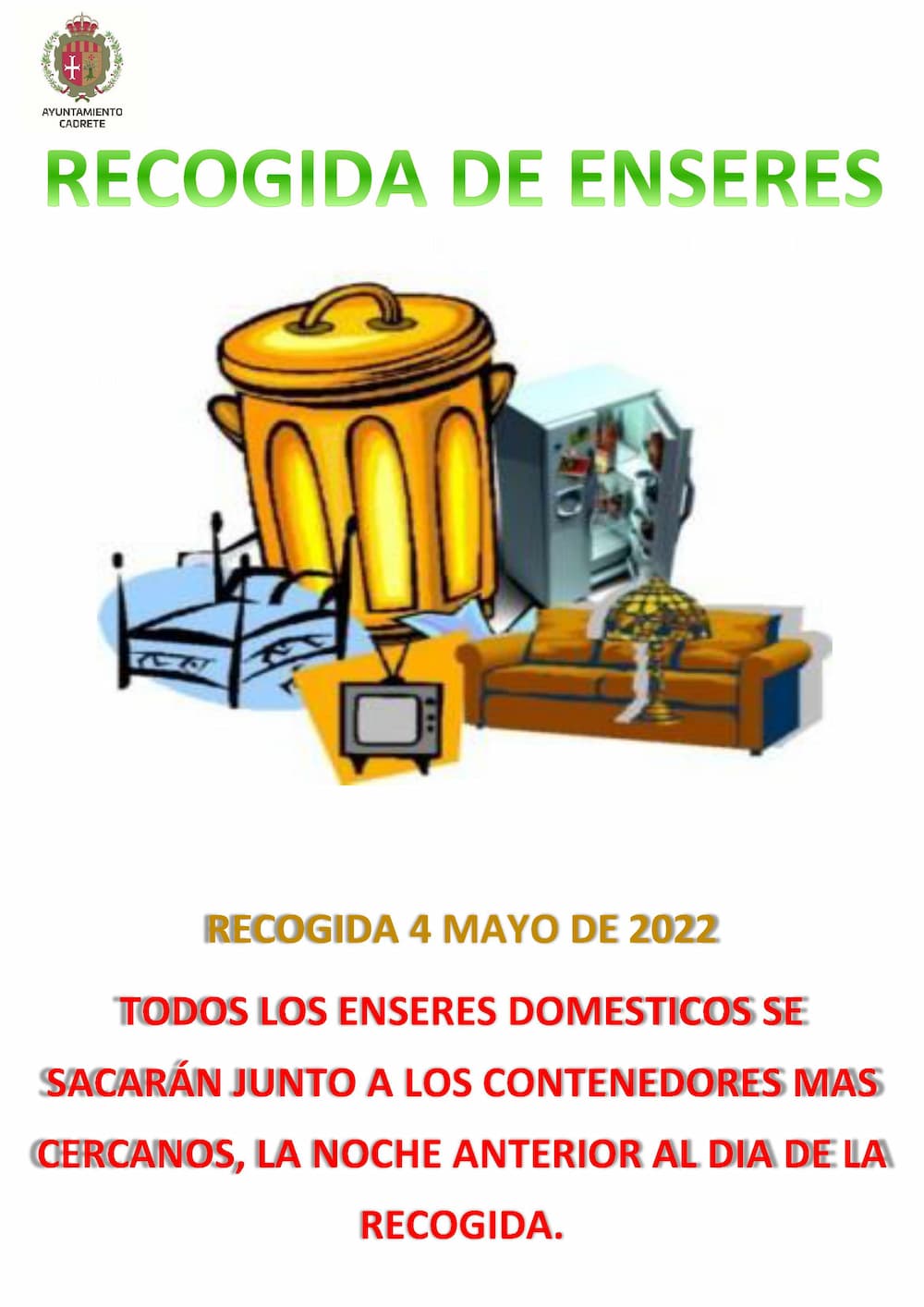 Enseres mayo 2022