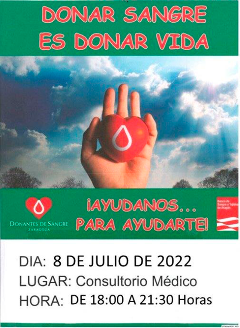 Donar sangre es donar vida
