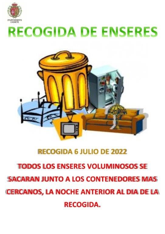 Enseres Julio 2022