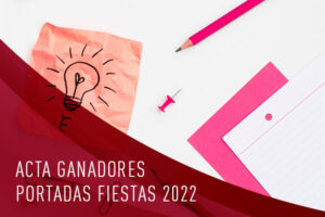 Acta ganadores portadas fiestas