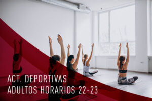 Actividades deportivas adultos