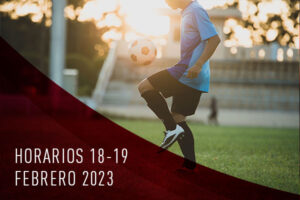 Horarios 18 y 19 de febrero