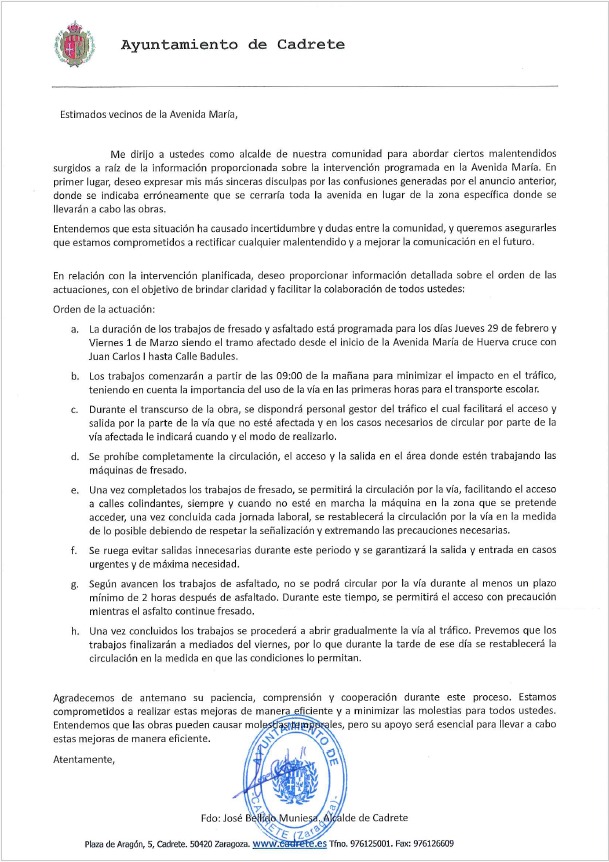 Ayuntamiento de Cadrete