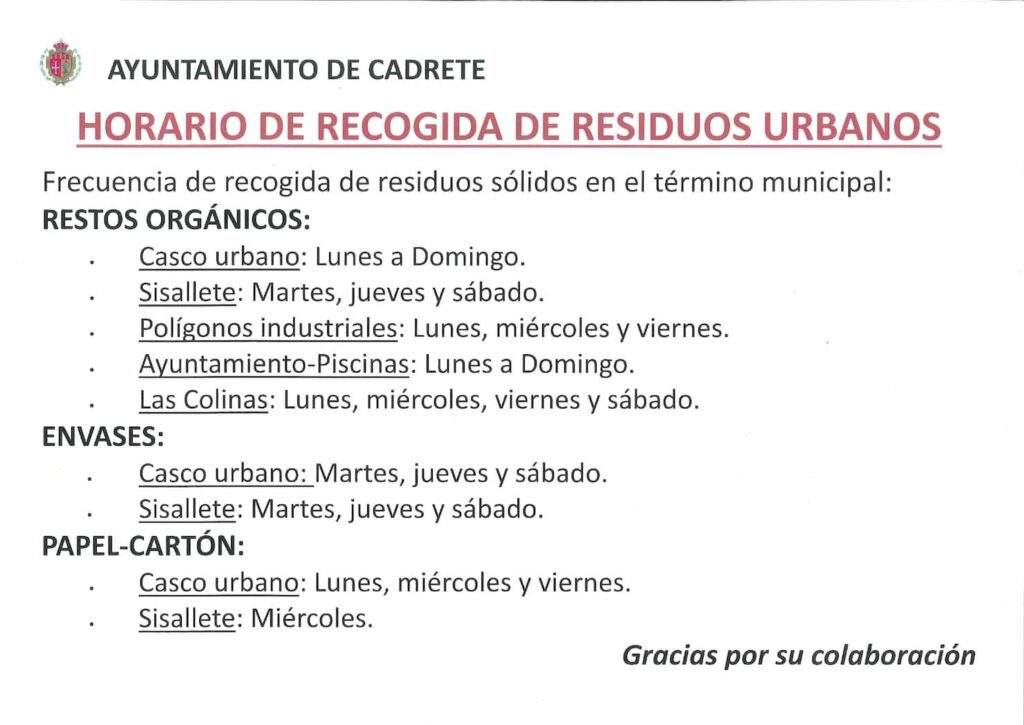 Ayuntamiento de Cadrete
