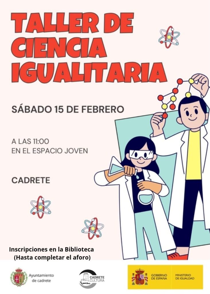 Ayuntamiento de Cadrete Taller de ciencia igualitaria